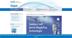 Desktop Screenshot of ivat-absauganlagen.de